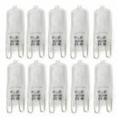 10pc G9 40W 230V Warm White Halogen Bulb Light Lamp Capsule Globe 18x50mmAU Z4X8