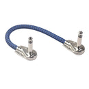 Guitar Effect Patch Pedal Cable 6.35mm Mono Male to Male Right Angle Copper Wire