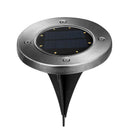8 LED Solar Buried Light Under Ground Lamp Outdoor Path Way Garden Lamp