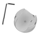 7/8" 1" Motorcycle Handlebars Chrome Dial Temp Thermometer For Suzuki