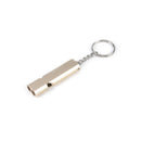 Survival Loud Whistle SOS Emergency Alloy Aluminum Keychain Camping Hiking Tools