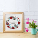 DIY Dream Flower Embroidery Cotton Thread Cross Stitch Needlework Kit Craft