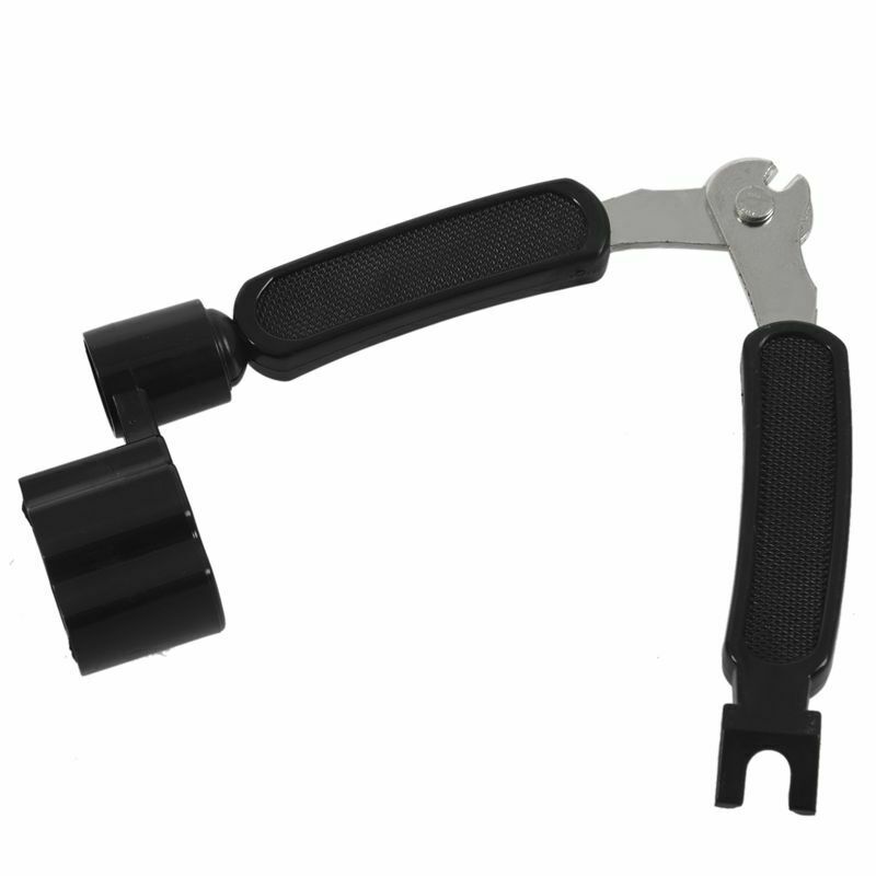 3 in 1 Guitar String Winder Cutter Bridge Pin Puller with Guitar Strings Se