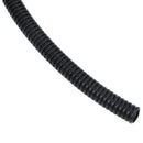 8mm Flexible PVC Corrugated Gas Tubing Pond Conduit Tube 7M Black I2P1