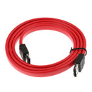 Red 1m 7 Pin SATA to eSata Female to Female External Sata Data Cable Lead