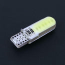 10pcs 12V 2W T10 LED Car Interior Lights COB Wedge White Light Lamps