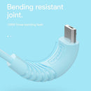 Essager Mini Usb Cable 2.4A Fast Charge Cell Phone Cables Flat Cable Charge X5K7