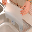 kitchen organizer shelf prateleira wall shelf sucker splash water baffl 3c