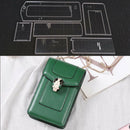 6pcs/Set DIY Clear Acrylic Leather Shoulder Bag Handbag Stencil Templates