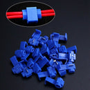 100Pcs Branch Connector Quick Connector Current Thief 50 X Blue 40 X Red 10