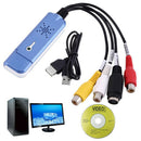 USB2.0 Converter Audio Video Capture Grabber Adapter For Win/XP/7/8/10 ME