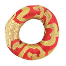 3/4'' Handmade Silk Brocade Round Meditation Singing Bowl Cushion Pillow