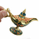 Aladdin Lamp Lamp Retro Creative Censer Panto T8L4 Oil Zinc La Genie S6I8