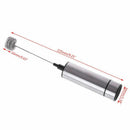 Electric Handheld Stainless Steel Milk Frother Auto Stirrer Kitchen Tools New
