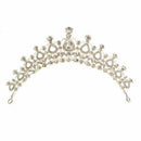 Tiara bandeau Princess Crown in Rhinestones for Wedding Bal N2Y2