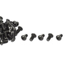 50pcs M6x12mm Button Head Hex Socket Cap Screw Bolt Black V5Y8