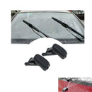1 Pair 2 Holes Windshield Wiper Washer Spray Nozzle For BMW E90 E60 E46