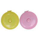 Sewing Tailor Cloth Measuring Ruler Tape Measure 150cm Yellow Pink U1Y2