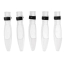 5Pcs Fishing Rod Cap Sea Rod Tip Protector Rod Pole Head Cover Sleeves 6#