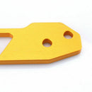 2" Anodized Billet Aluminum Rainbow Rear Bumper Racing Tow Hook CNC Kit Golden Y