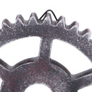 12cm Rustic Industrial Wooden Wall Hanging Gear for Home Restaurant Decor