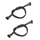 2 Pieces 1:10 Sensored ESC Motor Sensor Cable for RC Car Buggy Crawler