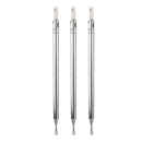3pcs Extendable Telescopic Radio Antenna, 55cm 22inch Stainless Steel