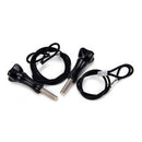 60 cm Safety Stainless Steel Lanyard Tether + Screw for GoPro HERO5 4 SessionJR