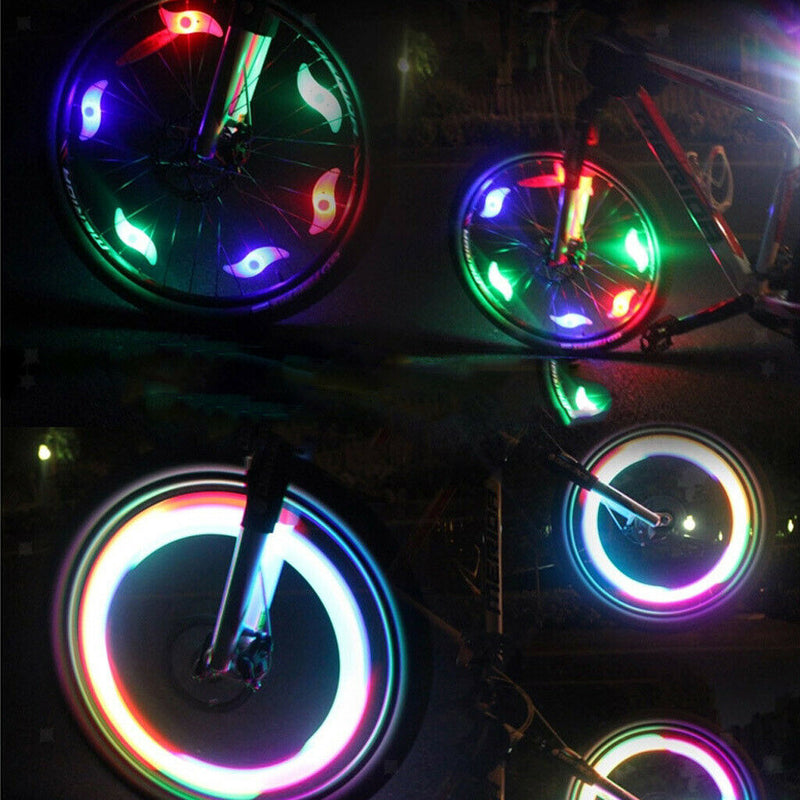 Bright USB Led Bike  Light Rechargeable Headlight Set Black