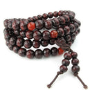 Jewelry Men Bracelet, 8mm Tibetan Buddhist Sandalwood Beads Prayer Bead Cha N3C7