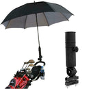 For Bike Buggy Cart Baby Pram Wheelchair Black Golf Holder Umbrella Club N8T5