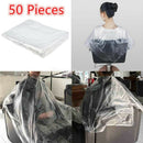 150Pcs Disposable Hair Cutting Capes Barber Gown Hair Styling Dyeing Apron