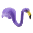 Pack Flamingos Plastic Yard Garden Lawn Grassland Art Ornaments Purple