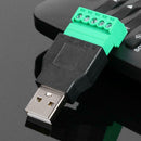 USB2.0 Male to 5pin Screw Terminal Connector Apdater with Shield Connector