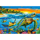 Full Round 5D DIY Diamond Painting Sea World Embroidery Kit (Turtle W487)