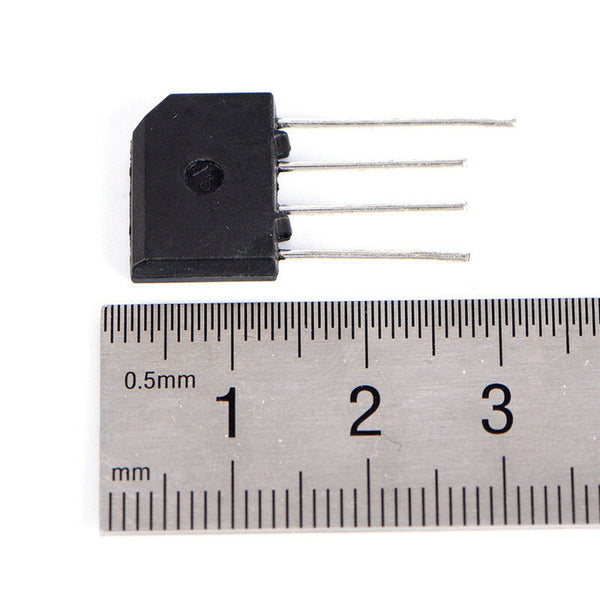 10PCS KBP206 Generic Diode Bridge Rectifier 2A 600V 4PIN Dipt Nw