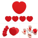 5pcs Magic Trick Sponge Heart Love Balls Street Magic Close-up Accessories