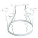 Iron 6 Cup Mug Tree Stand Holder Hanging Kitchen Drainer Storage Rack Hanger