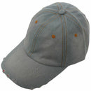 Fashion Men Women Sport Hat Casual Denim Baseball Ball Cap Sun Unisex Plain K4U1