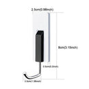 4pcs For Kitchen Wall Hooks Office Self  Clothes Hanging Door Home Decor