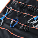 Waterproof Carabiner Collection Bags Climbing Quickdraw Sling Carry Pouch
