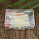 15pcs Fishing Night Fluorescent Light Float Glow Stick Lightstick 4.5*37mm w/Box
