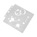 Reusable Water droplet Stencil Airbrush Art Home Decor ScrapbookingAlbumCraftxp