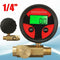1/4 Inch 200 Psi Air Pressure Regulator Pressure Gauge Control, Digital Dis U9W7