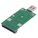 USB 3.0 to PCIE mSATA SSD External mSATA to USB 3.0 SSD Convertor AdapterJC!c