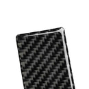 2pcs Carbon Fiber Rear Door Armrest Ashtray Cover Trim for Audi Q7 SQ7 4M