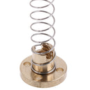 T8 anti backlash spring loaded nut for 8mm threaded rod lead scr JR