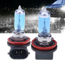 2pcs 12V 55W H8 LED Headlight Car Fog Lamp Vehicle Quartz Glass Bulb