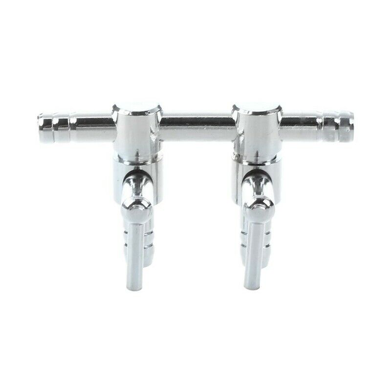 Fishing Tank 2 Way Air Pump Manifold Taps Lever Valve