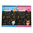 1 Pcs Painting Book Kids Cartoon DIY Graffiti Drawing 20*14cm- OZ
